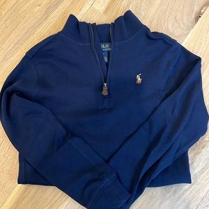 Polo Ralph Lauren navy zip up